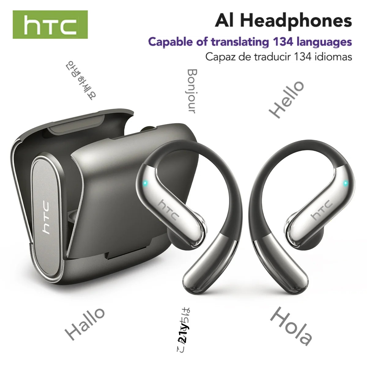 Wired Earphone Lightning - HTC NE23 Bluetooth V6.0 écouteurs OWS