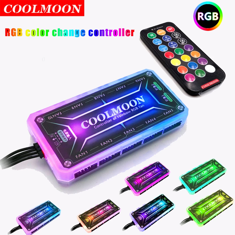 Tablet With All Accessories - COl'hyMOON-Ventilateur de refroidissement ARGB, contrôleur ARGB,