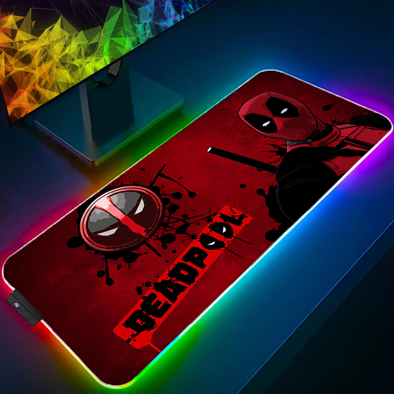 Tablet With All Accessories - LED tapis de souris jeu rétro-éclairage