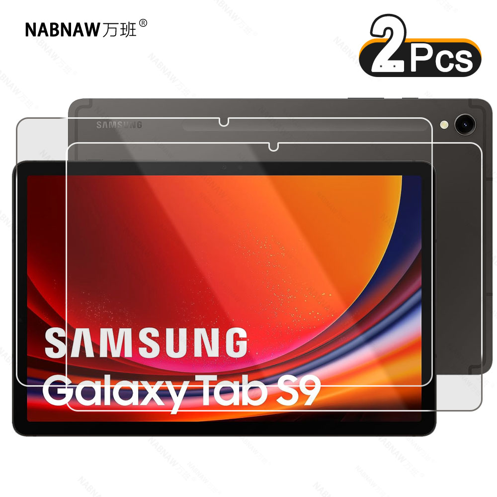 Galaxy Tablet Accessories - Protecteur d'Écran en Verre Oléophobe pour