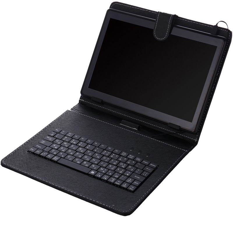 Tablet Keyboard Case - Étui en cuir pour clavier à