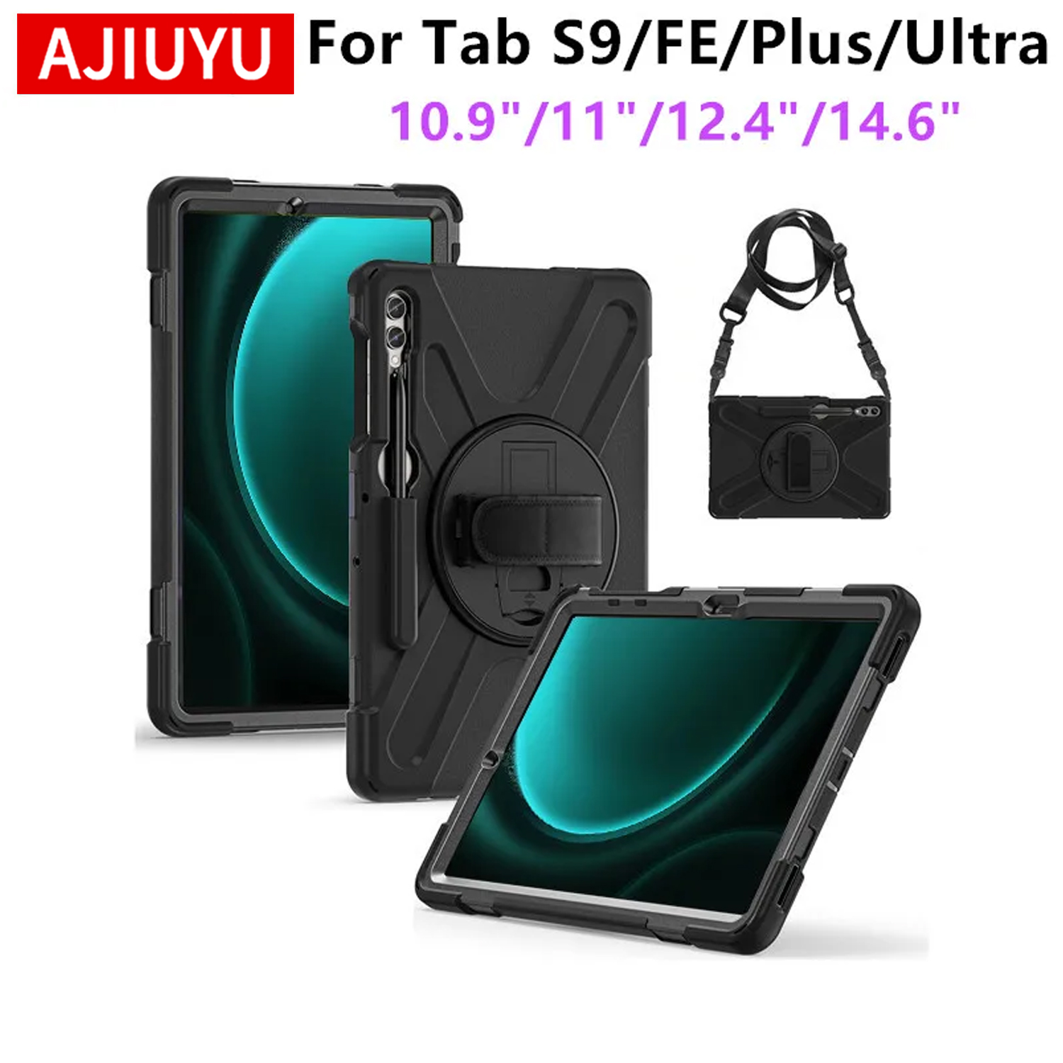 Vortex Tablet Accessories - Coque antichoc robuste pour Samsung Galaxy