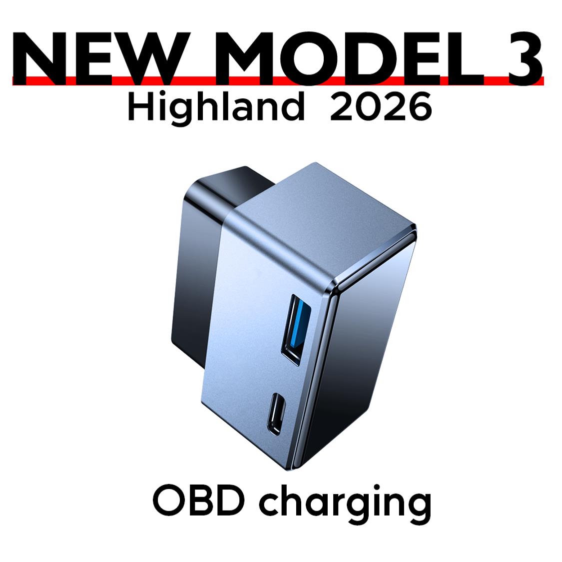 Usb Hub Type C - Adaptateur de charge rapide OBD en