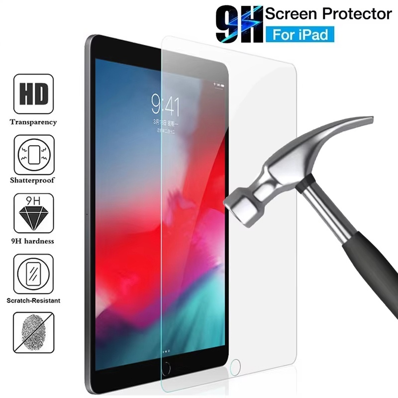 Tablet Drawing Accessories - Protecteur d'écran en verre transparent HD,