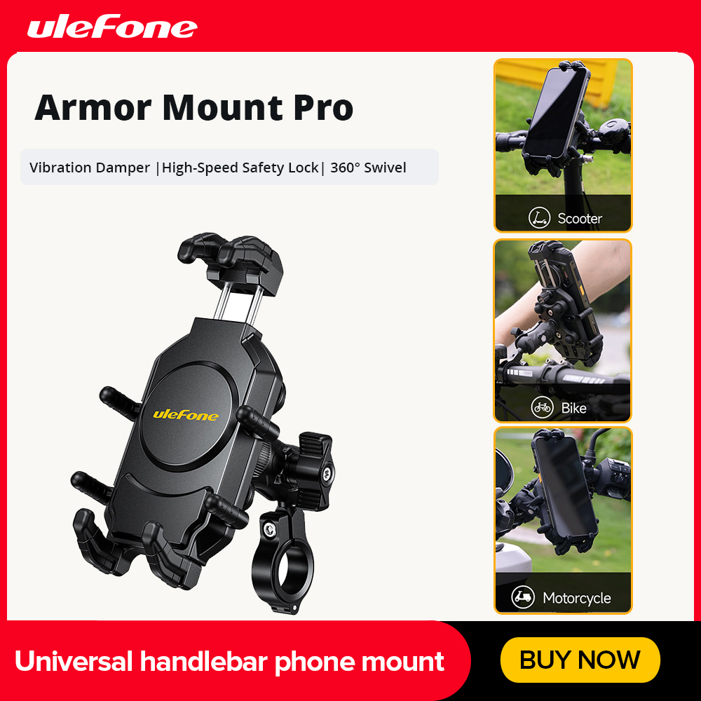 Ulefone Tablet Accessories - Ulefone-Support de guidon universel pour téléphone,