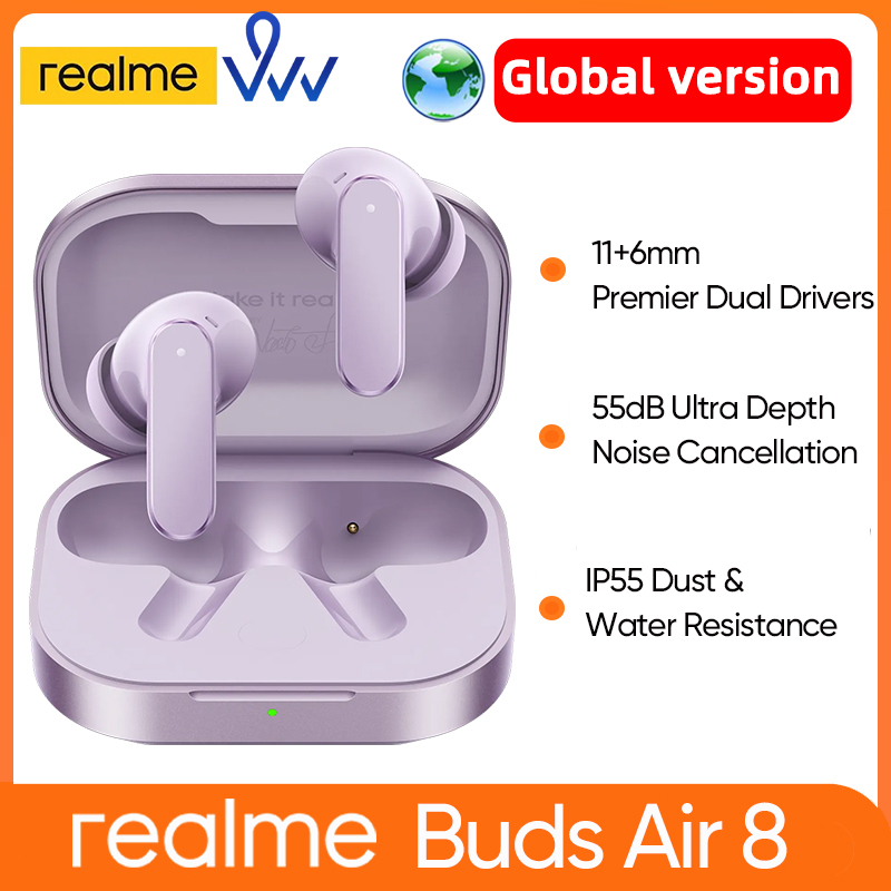 Realme Tablet Accessories - Version Globale realme Buds Air 8