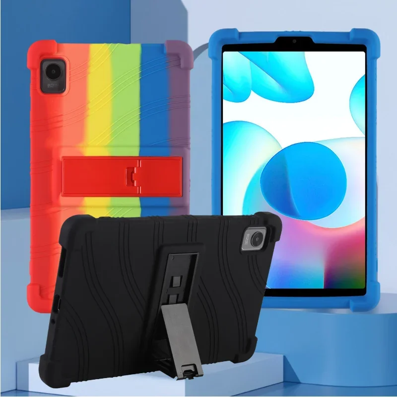 Realme Tablet Accessories - Coque de protection antichoc en silicone