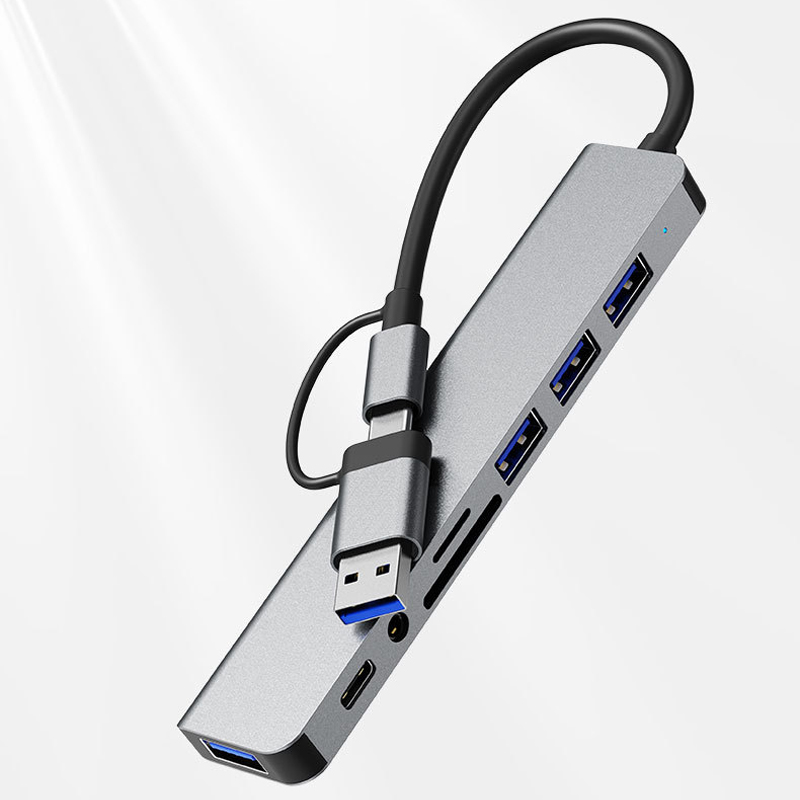 Hub USB Type-C 3.0 8-en-1 avec - Usb Hub Type C avis et prix