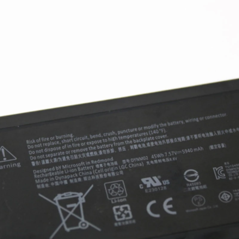 Batterie pour tablette 5940mAh - Microsoft Tablet Accessories avis et prix