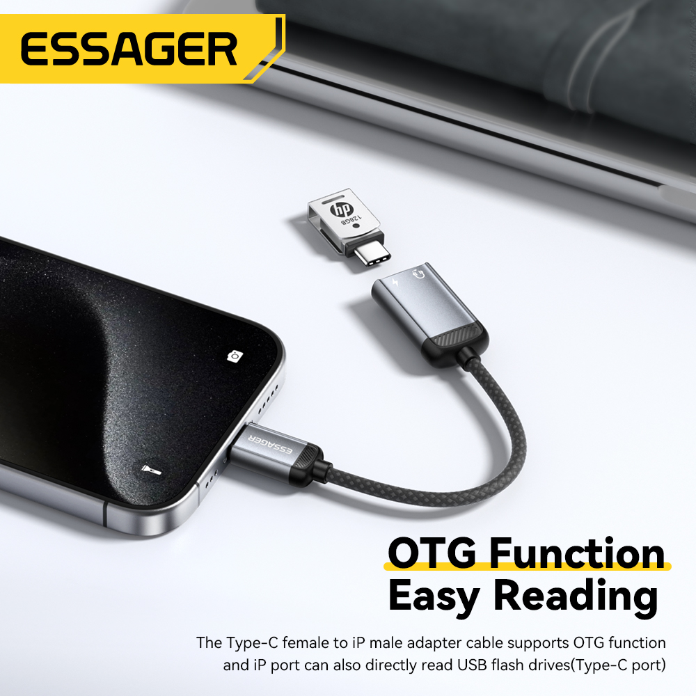 Essager – câble adaptateur Aud - Wired Earphone Lightning avis et prix