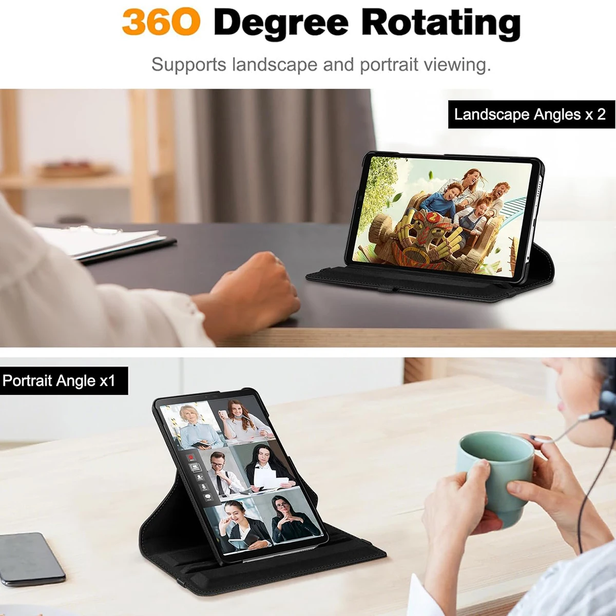 Étui rotatif pour tablette Sam - Vortex Tablet Accessories avis et prix
