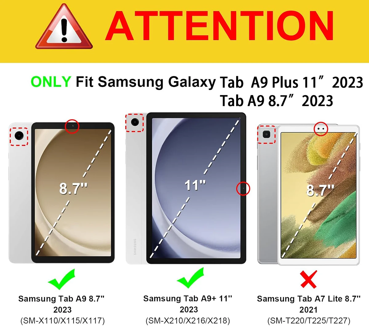 Étui rotatif pour tablette Sam - Vortex Tablet Accessories avis et prix