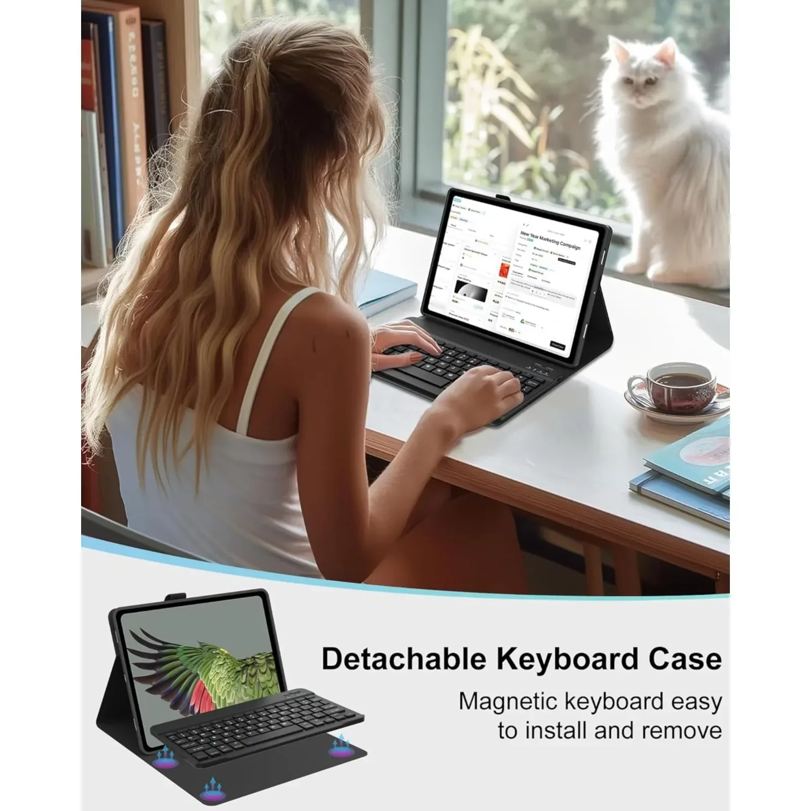 Étui clavier pour tablette Sam - Tablet Keyboard Case avis et prix