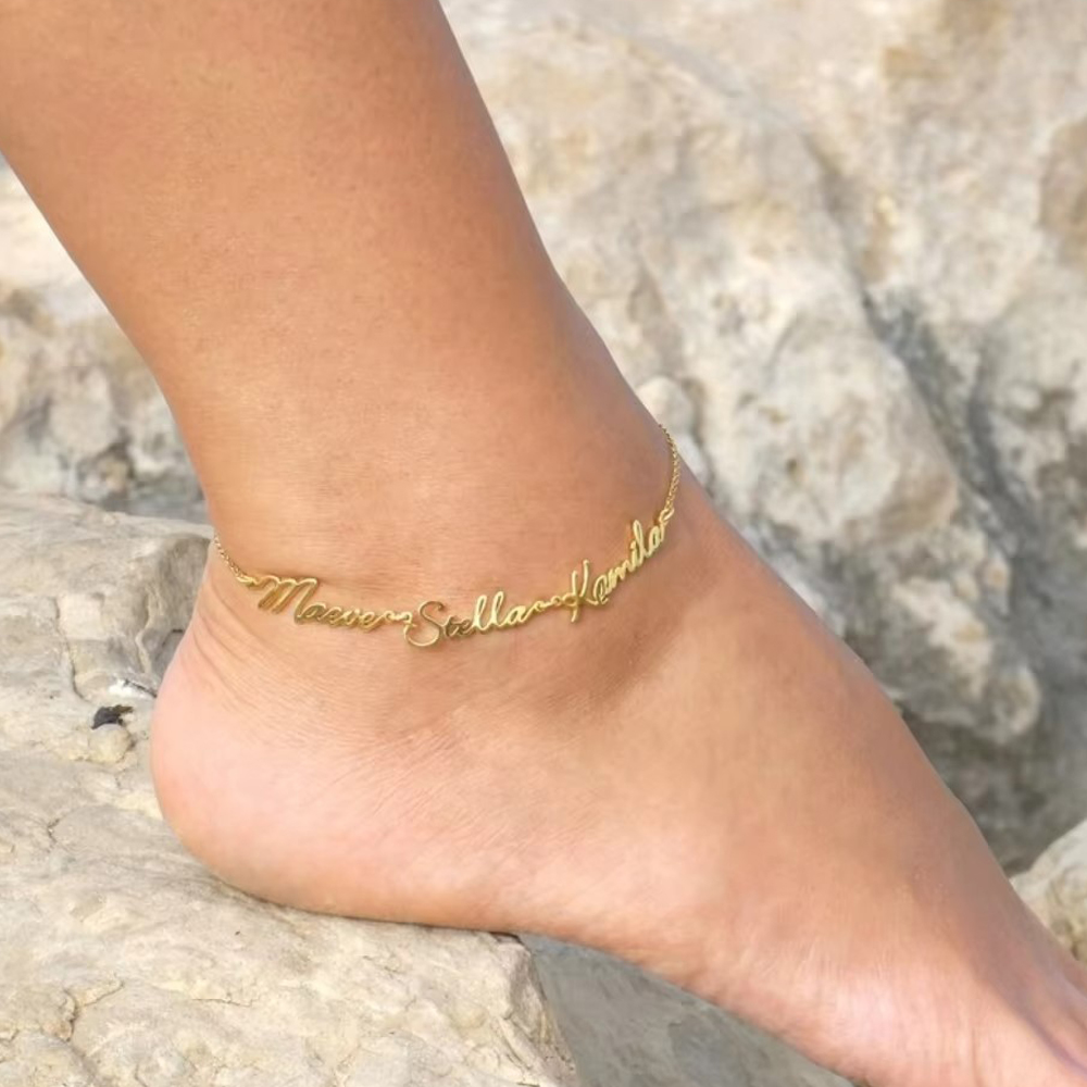 Bracelets de cheville dorés pe - Hotwav Tablet Accessories avis et prix