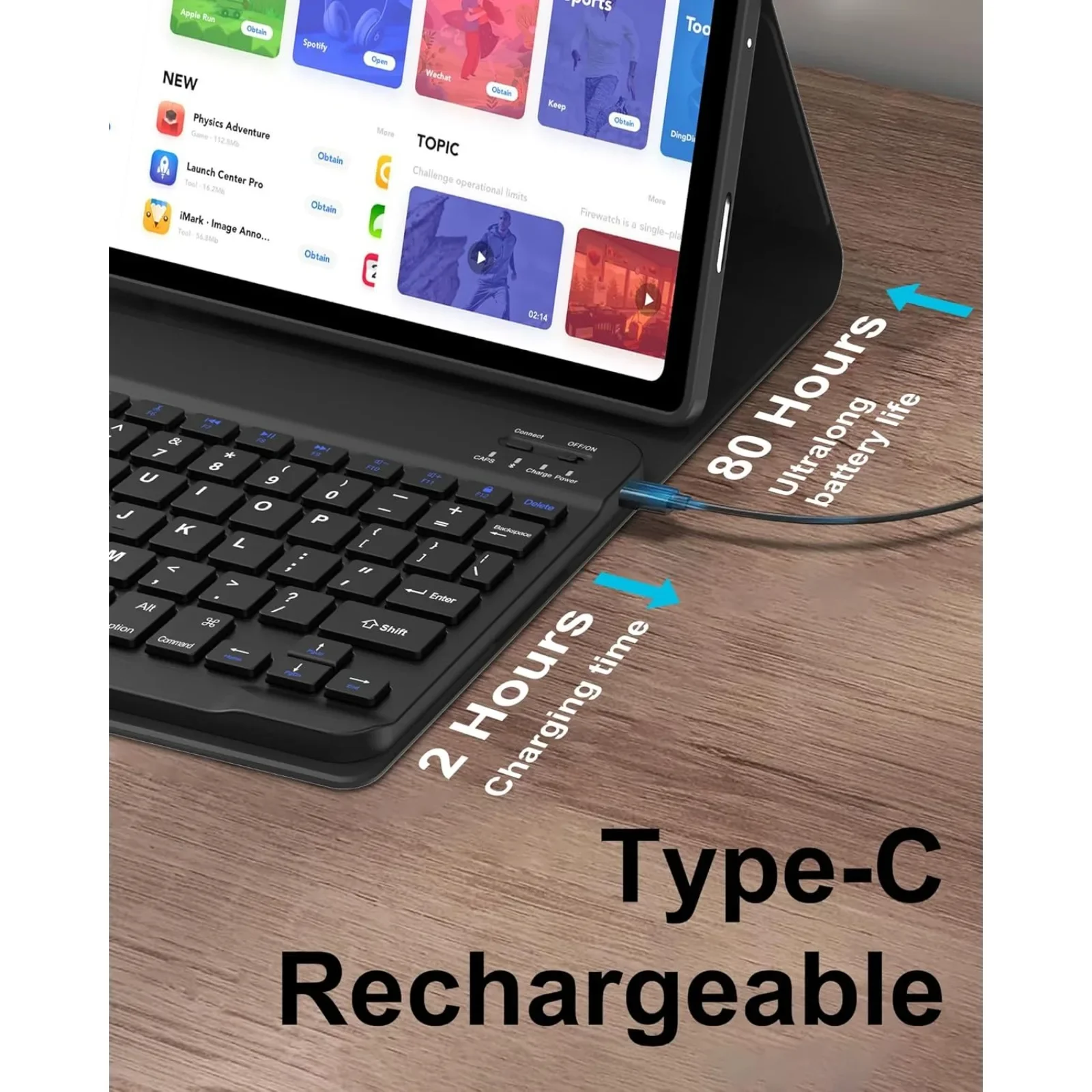 Étui pour clavier pour tablett - Tablet Keyboard Case avis et prix