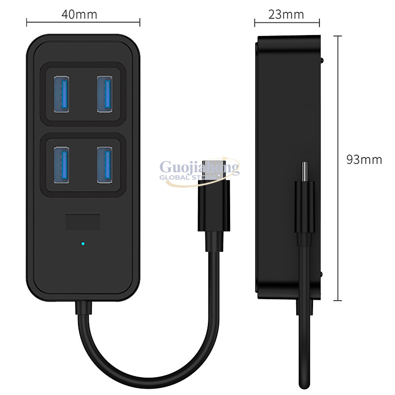 Hub USB 3.0 transfrontalier, c - Usb Hub Type C avis et prix