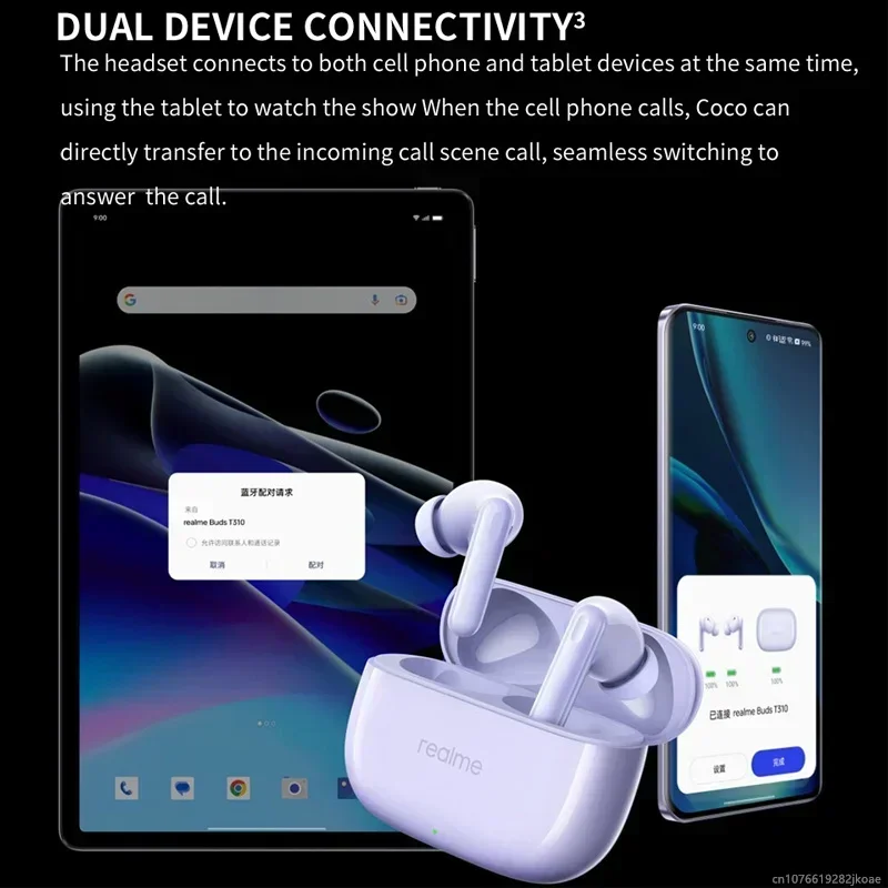 Écouteurs realme Buds T310 ori - Realme Tablet Accessories avis et prix