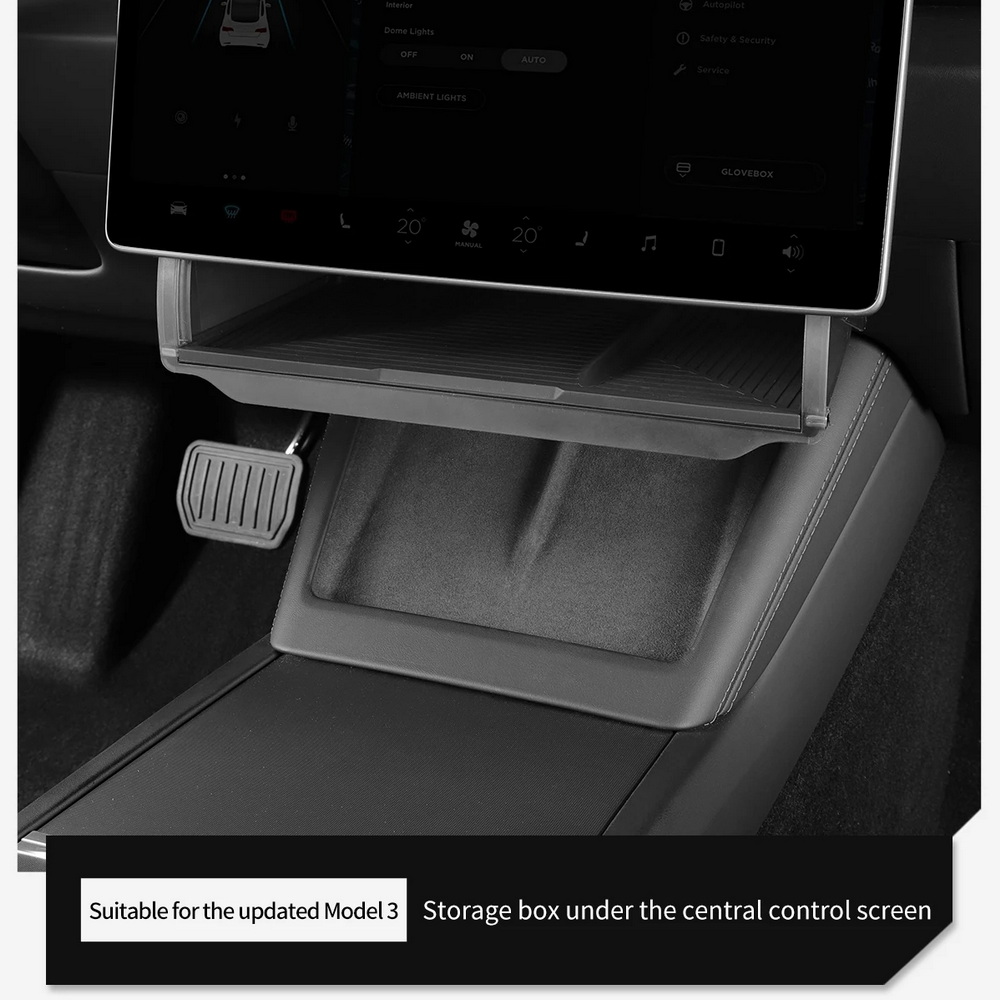 Boîte de rangement cachée sous - Tesla Tablet Accessories avis et prix