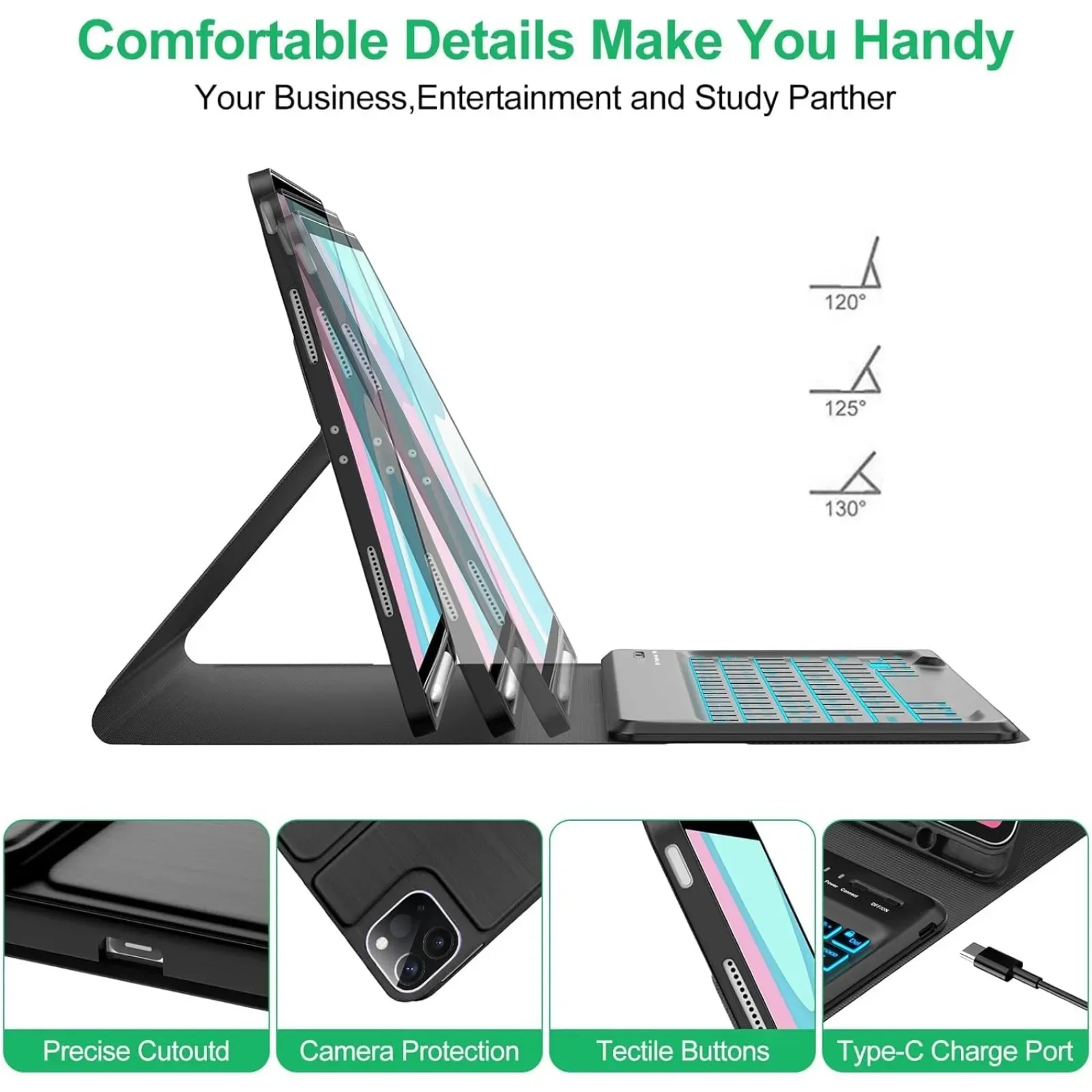 Étui pour clavier et souris po - Tablet Keyboard Case avis et prix