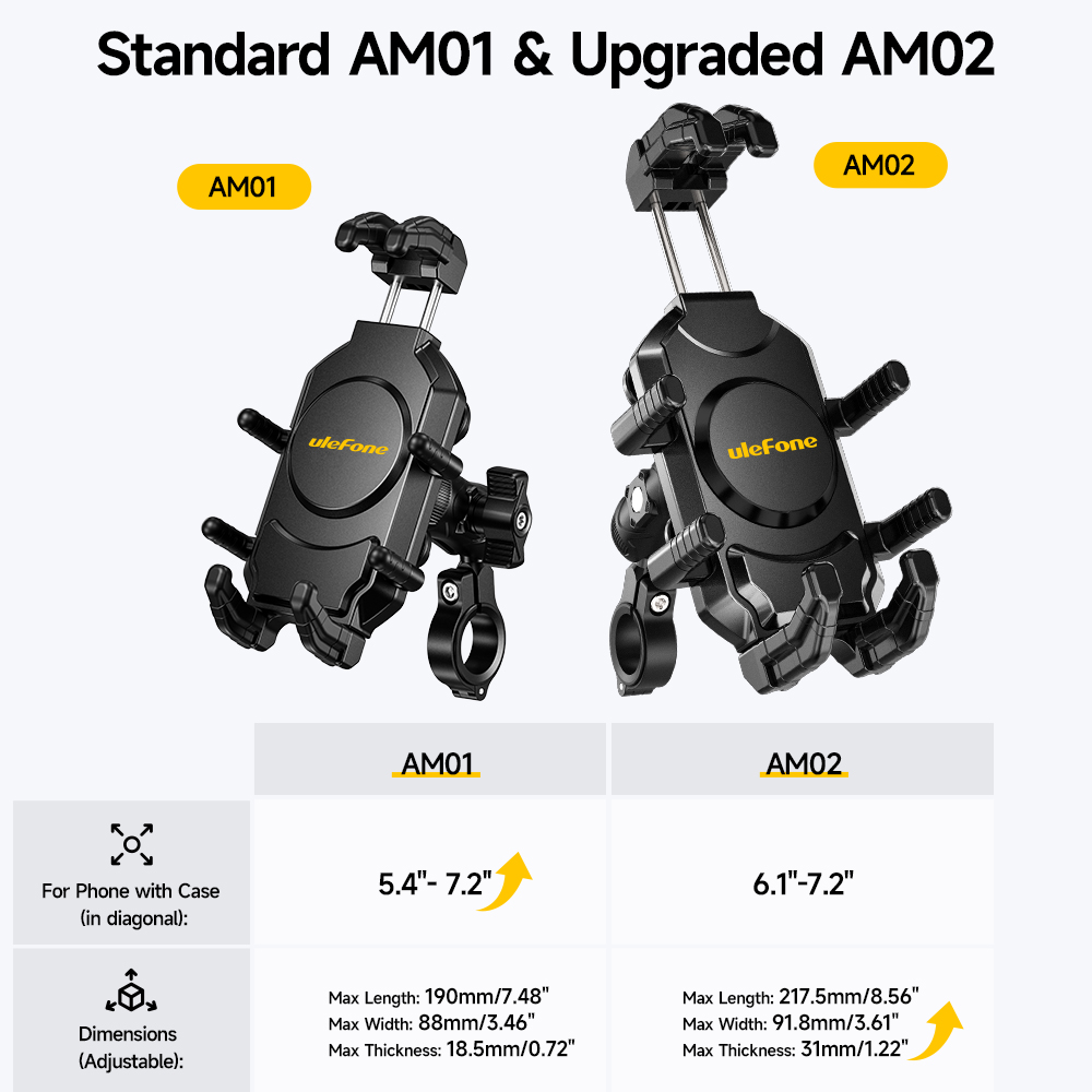 Ulefone-Support de guidon univ - Ulefone Tablet Accessories avis et prix