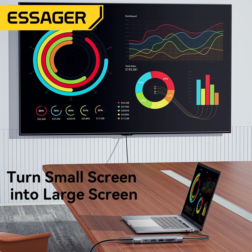 Essager-airies USB Type-C vers - Usb Hub Type C avis et prix