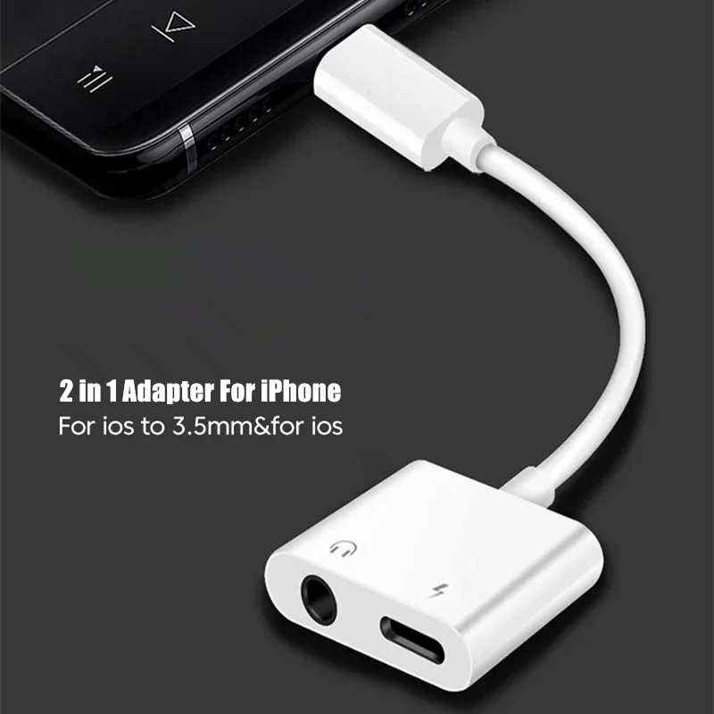 Adaptateur audio et de charge  - Wired Earphone Lightning avis et prix