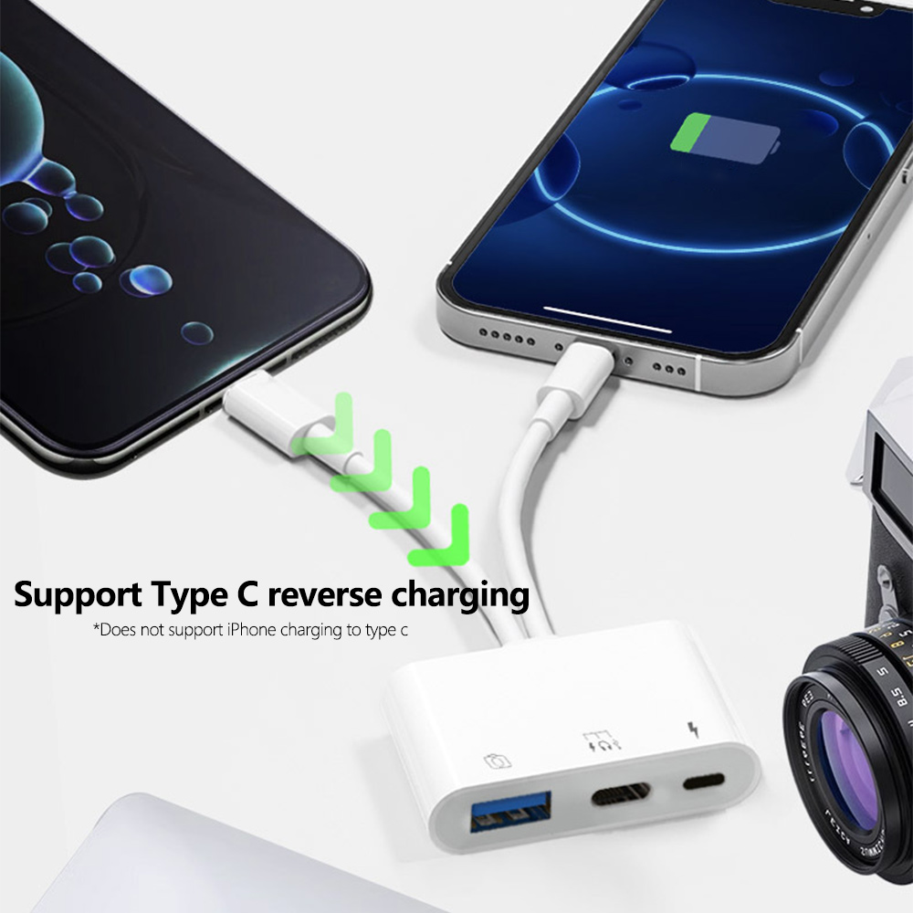 2 en 1 Lightning Type C vers U - Wired Earphone Lightning avis et prix
